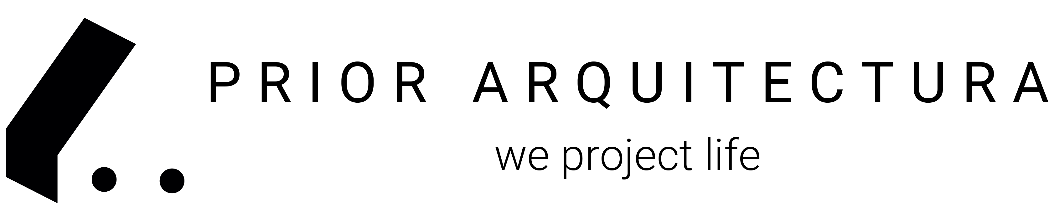 Logo email Prior Arquitectura Negre